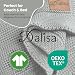 Dalisa 100% Bio-Baumwolldecke GOTS-Zertifiziert, gemütliche Tagesdecke, weicher Bettüberwurf, Atmungsaktiv, perfekt für Couch, Bett und Heimdekoration, Waschmachinengeeignet (Grün, 130x150 cm)