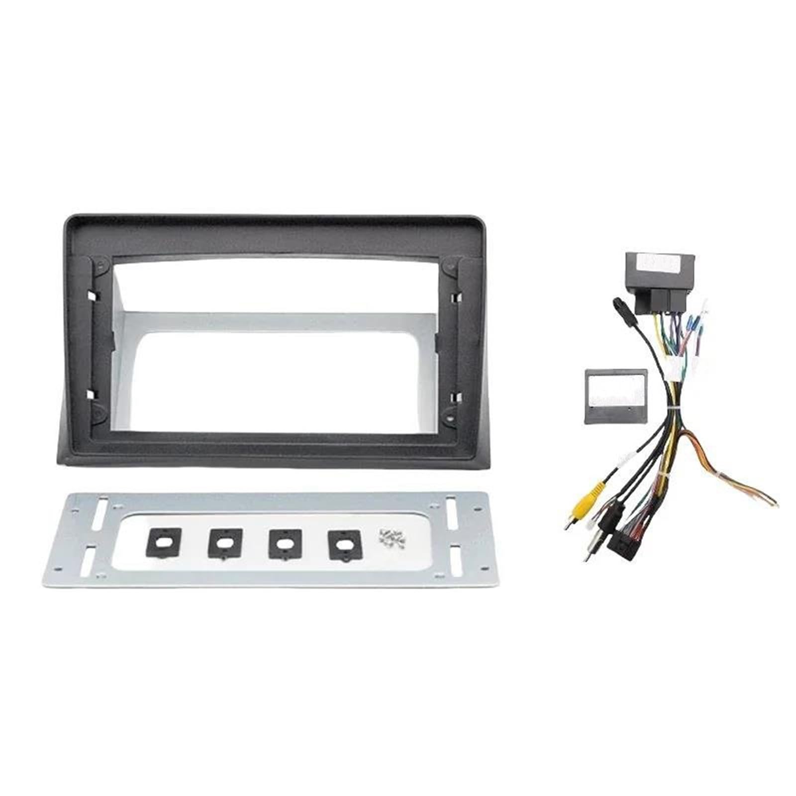 Für VW Für Multivan T5 2003–2015 | 2-DIN-Stereo-Blende, 9-Zoll-Radio-Einbausatz(1)