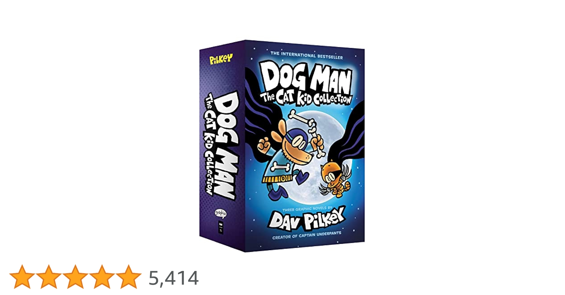 Dog Man & Cat Kid 全14冊セット Dav Pilkey Exciting adventures of Dog Man and Cat Kid by Dav Pilkey.