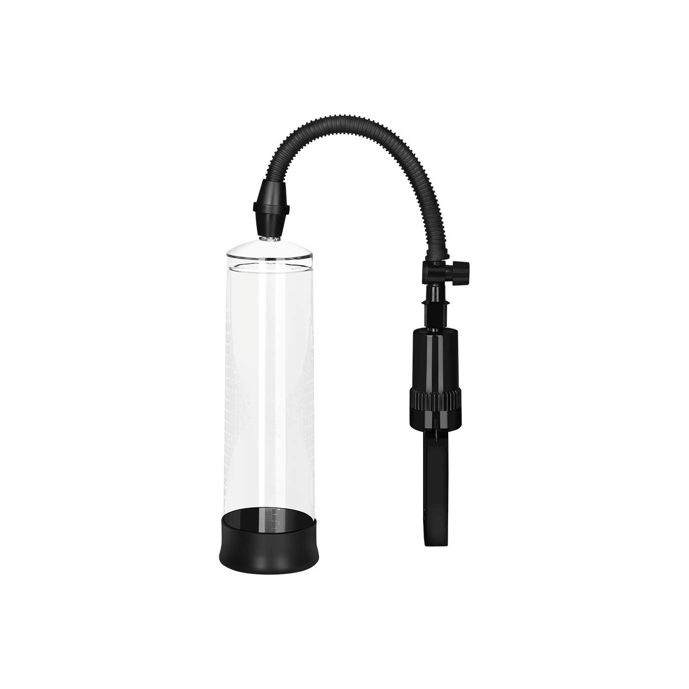 Bomba de pene EIS con manguito de silicona 24 cm | Pene de juguete sexual para hombres | Ayuda para la erección con práctica bomba manual | Ampliar la erección