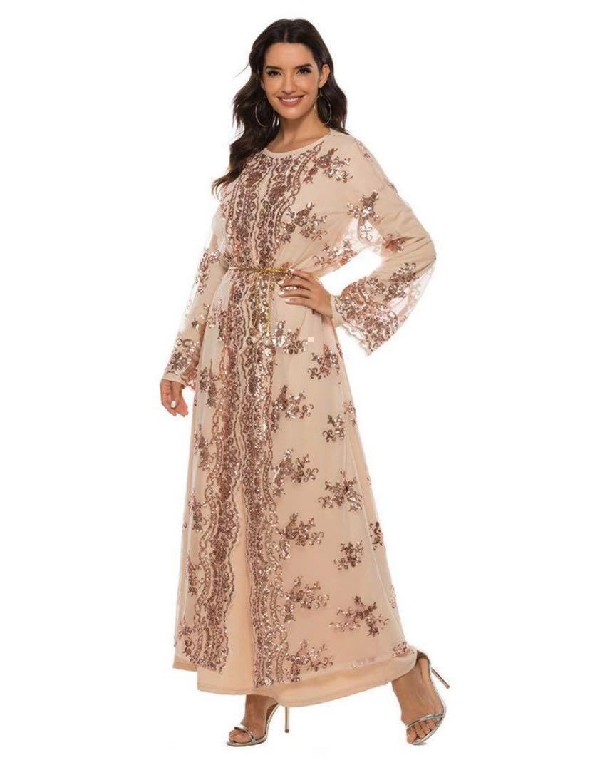 【新品】ベリーダンス ガラベーヤ モナリザ ベリーダンス衣装】ガラベーヤ・アバヤ Monaleza(モナリザ