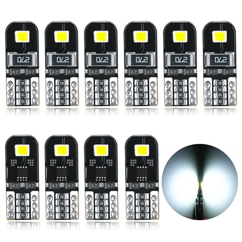 AGLINT Ampoules T10 LED CANBUS Sans Erreur 12V Blanc Pas De...