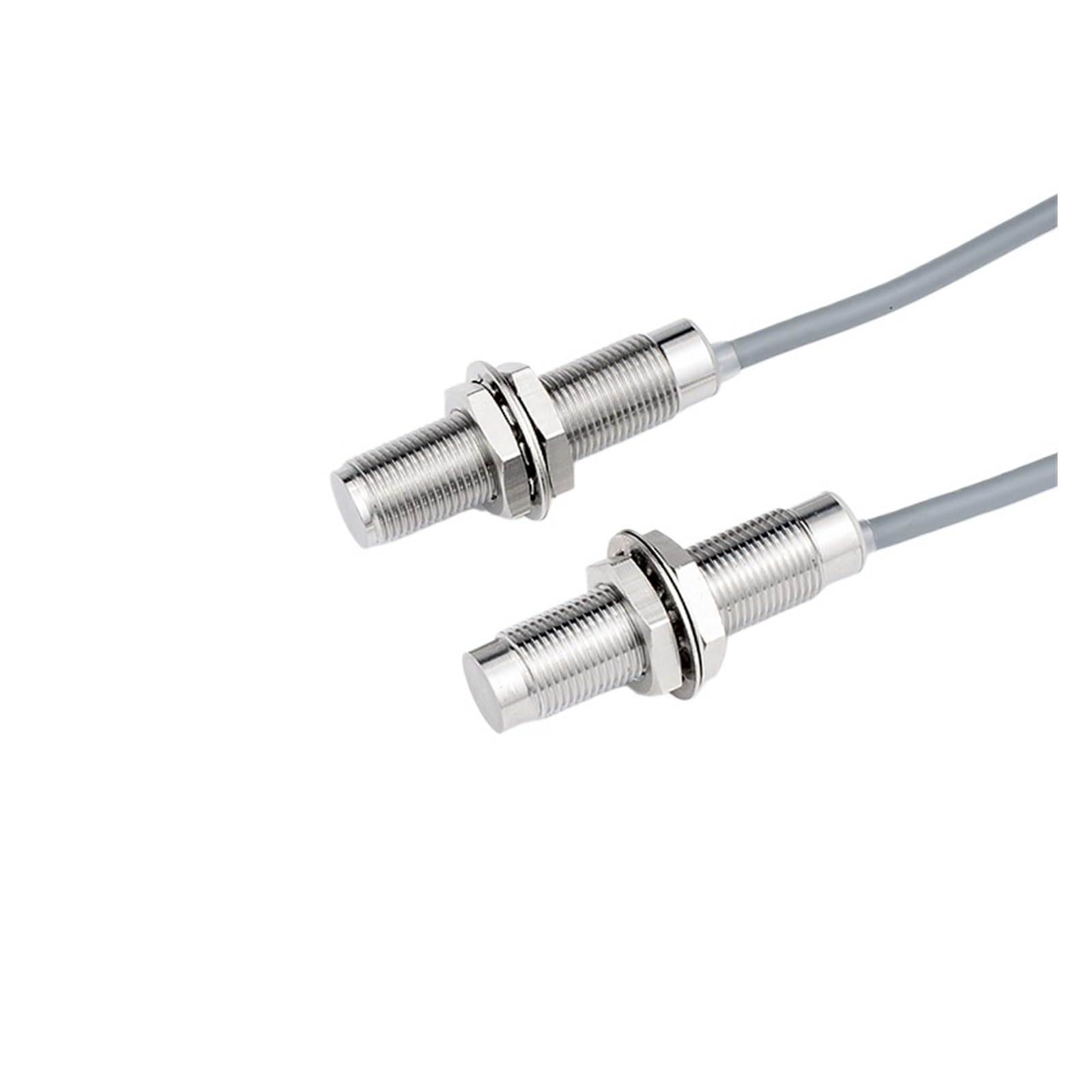 Sensor de proximidad inductivo industrial totalmente metálico con carcasa metálica, detector de distancia magnético multicanal(PNP NO)
