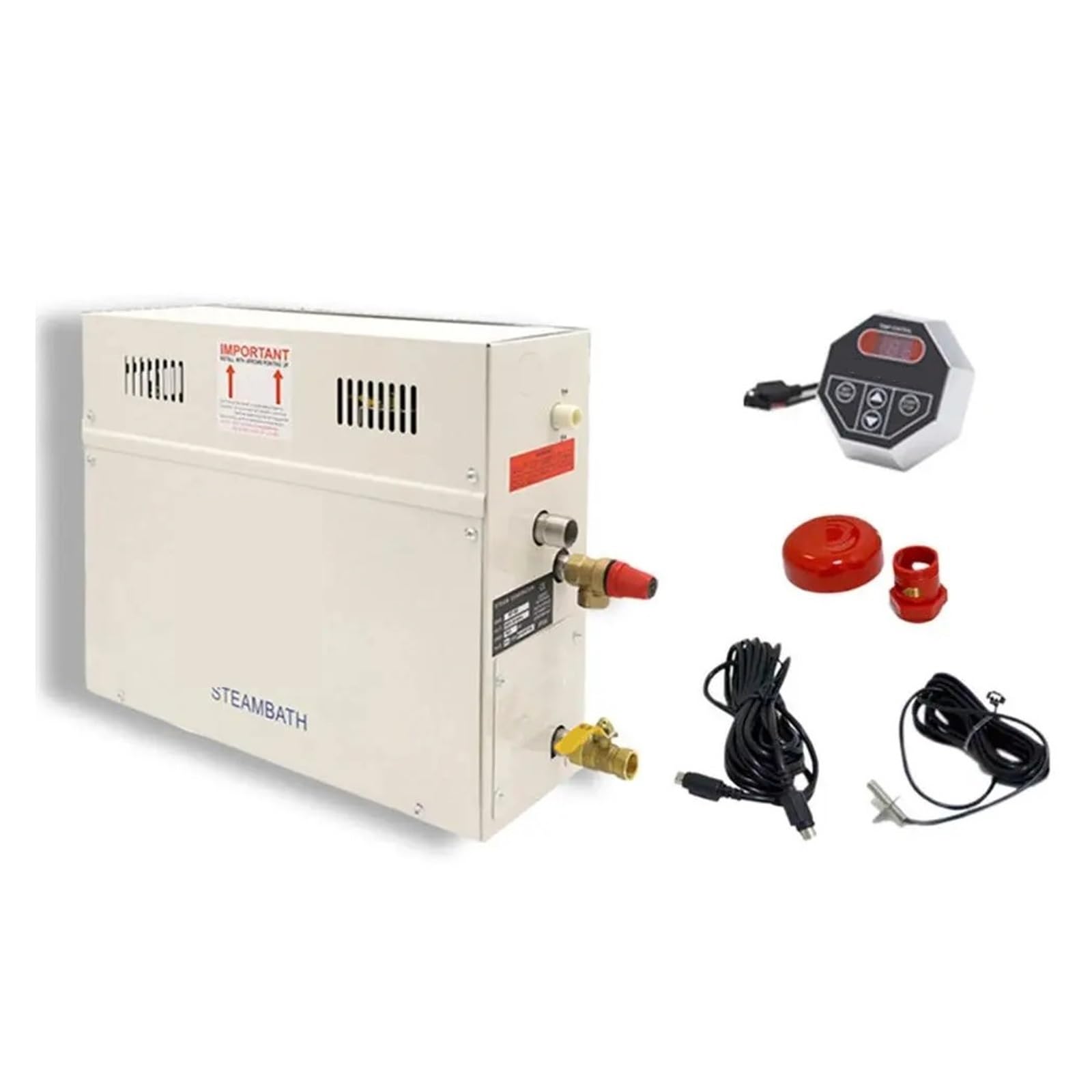 Generatore Di Vapore For Sauna Doccia Power 3-18KW Home Steamer Maker Machine Hot Room Bath SPA Controller Digitale(ST-30)