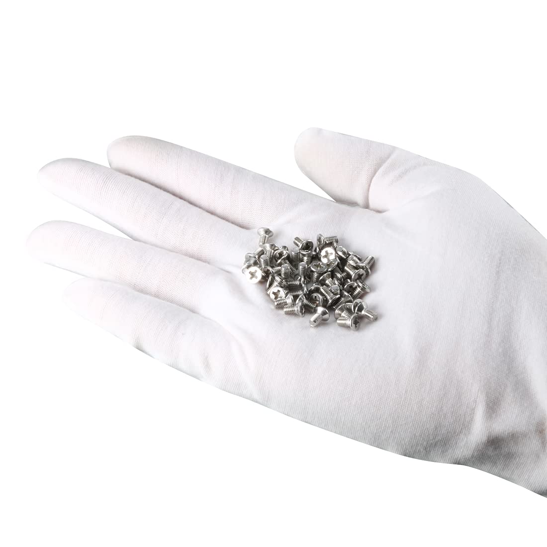 M3 x 6mm Stainless Steel Machine Screws - 50 Pack -2 M3 x 6mm Stainless Steel Machine Screws - 50 Pack -2