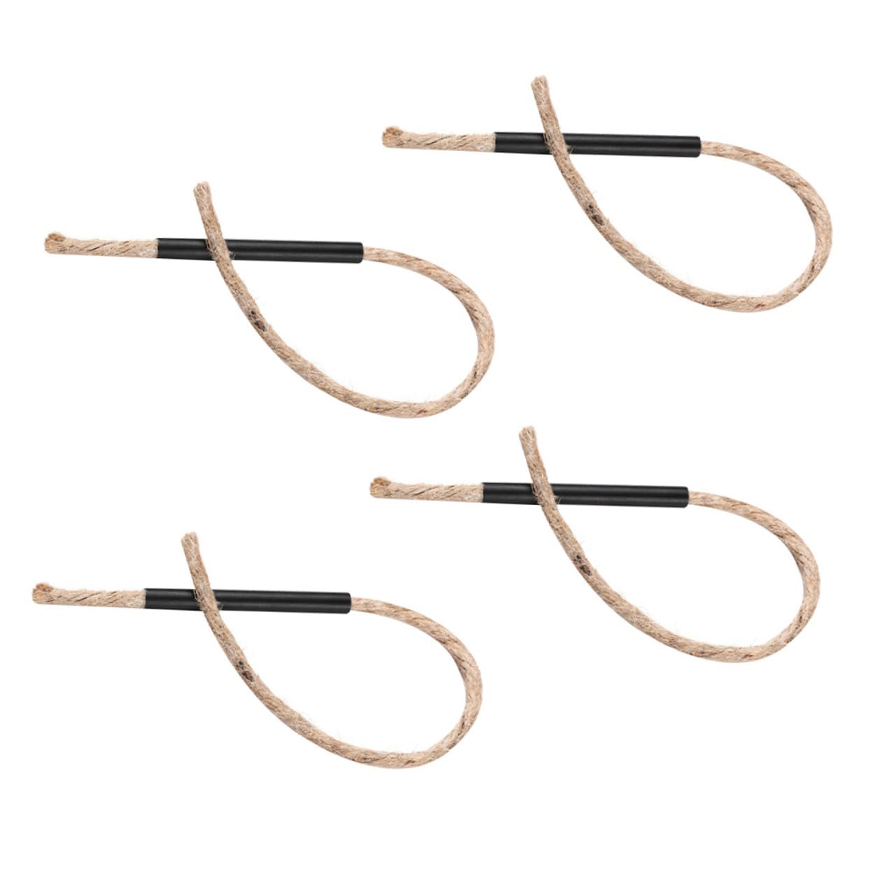 BESPORTBLE 4pcs Survival Wick Ropes Outdoor Fire Starter for Camping Windproof