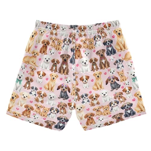 Boys Swim Trunks Quick Dry UPF 50+ Beach Board Shorts Kids Bathing Suits Swimsuit 2T Dog2