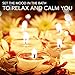Stock Your Home White Unscented Tealight Candles (Set of 30) USA Made Classic Tea Lights with 8-Hour Burn Time Great for Home, Weddings, Parties, Special Occasions and Holiday Decorations (White)
