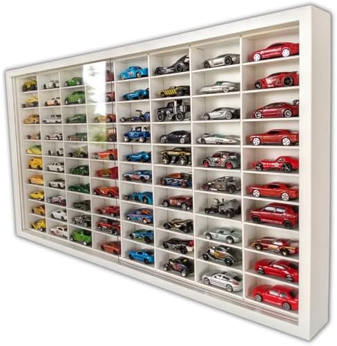 Expositor 80 Nichos - Compatível com Hot Wheels carrinhos 1:64 CO...