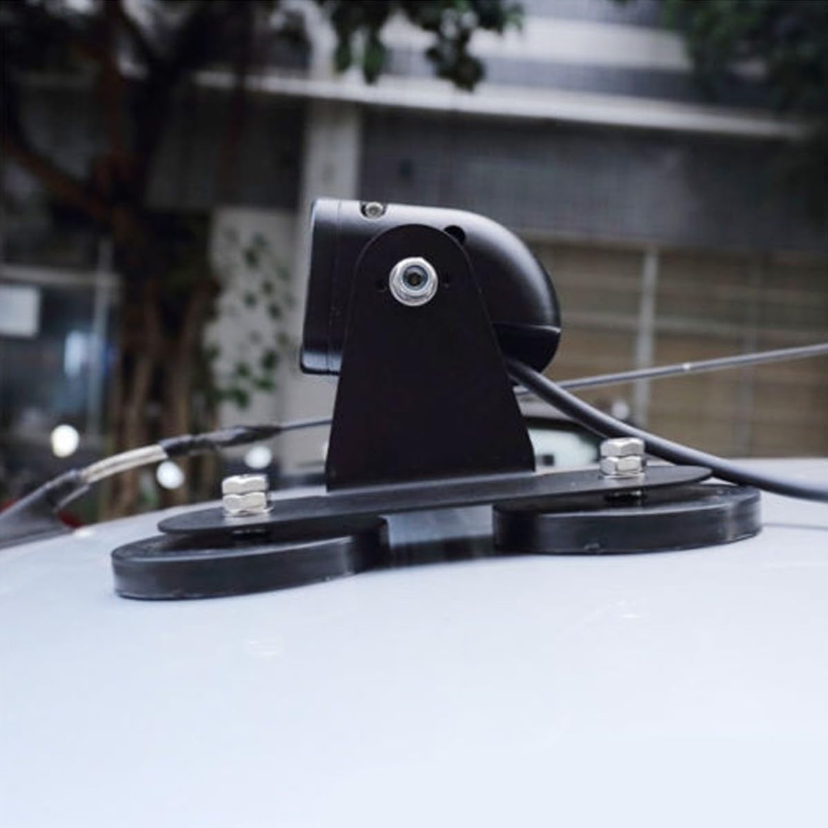 Magnetische Montagehalterung für Autodach aus Stahl Schwarz Rostfrei und Formbeständig für Autodach Lichtleiste bei Fahrzeugmodifikation