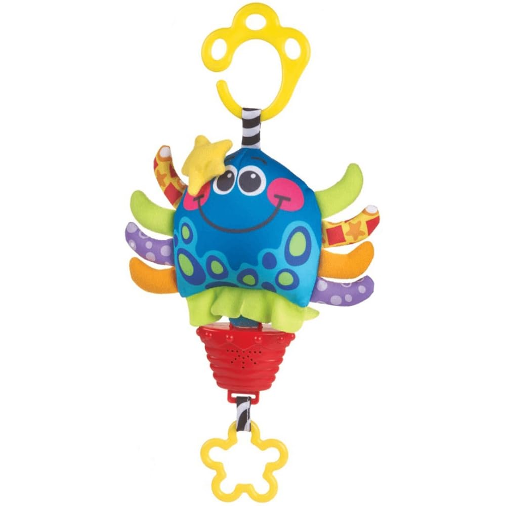 Playgro 0183298 Musik-Anhänger, Wolkenmotiv, sortiert