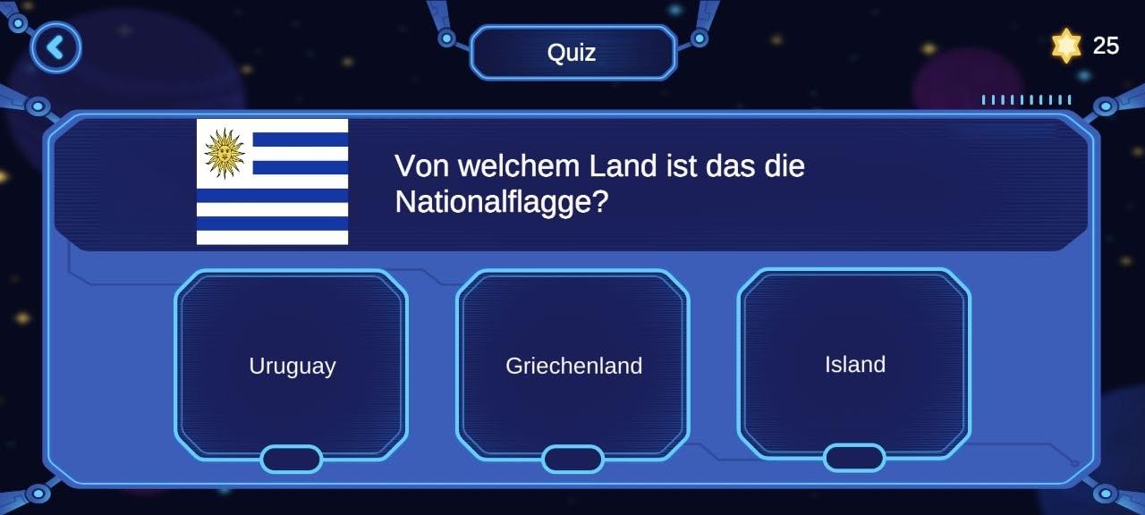 Interaktiver Globus für Kinder 23 cm mit Smart Stift, LED Licht & Augmented Reality – Lernspielzeug Deutsch mit 10.000+ Fakten über Länder, Tiere & Weltall – Geschenk ab 5 Jahren