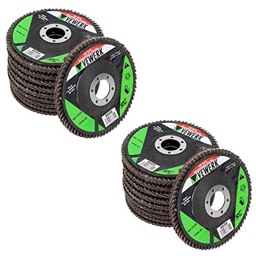 Disques à lamelles 115 mm pour meuleuse d'angle, matériel de ponçage et meulage mixte