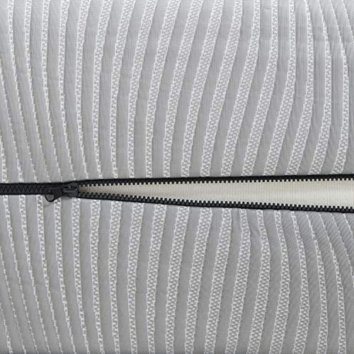 Image of Blissful Nights 13 inch Ananda Cool Gel and Pearl Infused Hybrid Mattress with Head Tilt Adjustable Bed Base Combo Set (Cal King Split)