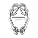 Astra Depot Chrome 1.25" Long Angled Adjustable Highway Foot Pegs Footpeg For Harley Touring