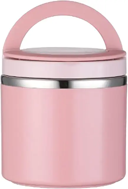 Boîte Alimentaire Isotherme 630ml en Acier Inoxydable - Lunch Box Chaud et Froid