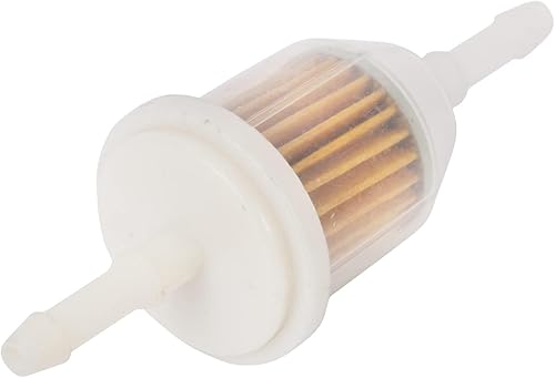 Miniatura 3 de Paquete de 5 filtros de combustible para tractor de césped para línea de combustible de 1/4 pulgadas y 5/16 pulgadas, repuesto OEM 25 050 08-S, 25