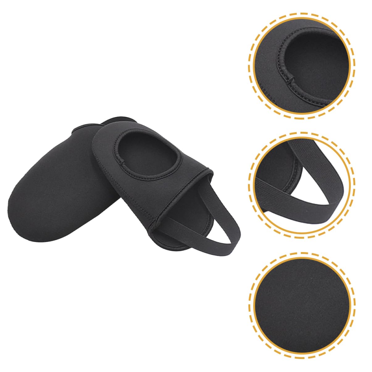HANABASS Copriscarpe Antiscivolo per Impermeabili e Caldi Protezione Freddo e Vento Accessori per Neoprene per attività Inverno