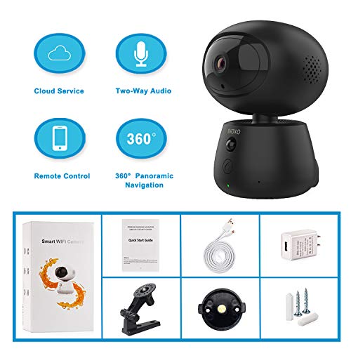 BIOXO Pet Monitor Camera, 1080P HD Ptz IP Camera, Night Vision Camera for Dog/Cat/Baby Monitor Home Security Camera… - Image 7