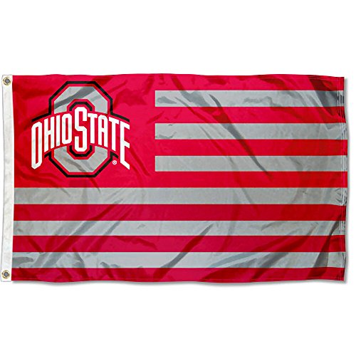 College Flags & Banners Co. Ohio State Buckeyes Stars and Stripes Nation Flag