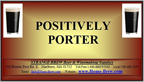 Strange Brew Home-Brew Beer Brewing Recipe Kit: Positively Porter