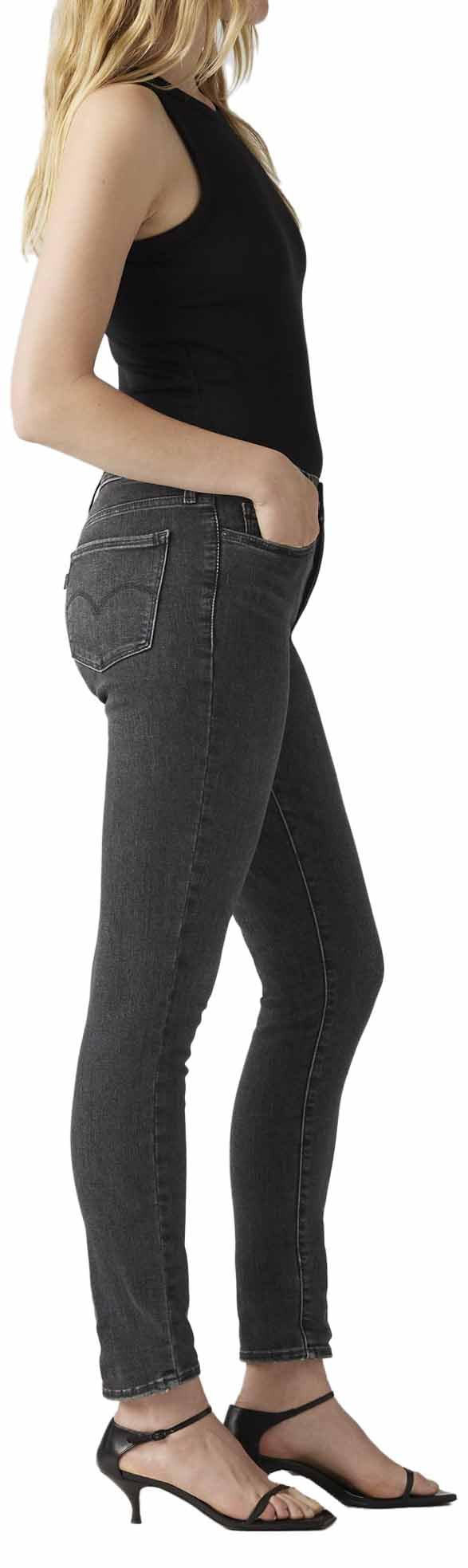 Levi's Damen 311 Shaping Skinny Jeans, Bloom Black , 29W / 30L