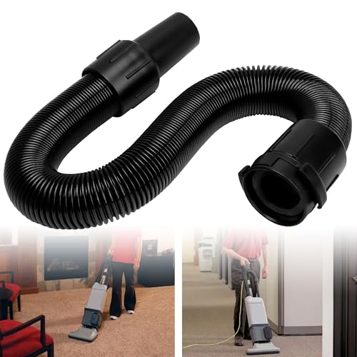 104961 Vacuum Cleaner Hose with Cuffs for Pro-Team 1200XP 1500XP 1500 15XP Upright Vacuum Black