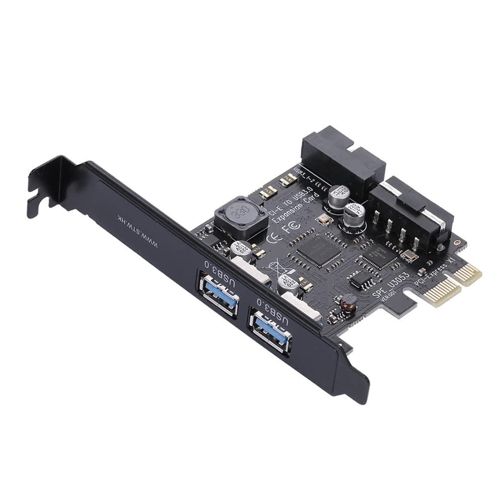 Buy Pepisky STW PCIE to USB 3.0 2Port PCI Express Card Mini PCIE USB 3.0 Hub Controller