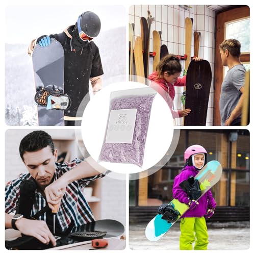 Cire de ski pour sentiers de montagne - Idéal tuning snowboard par temps froid