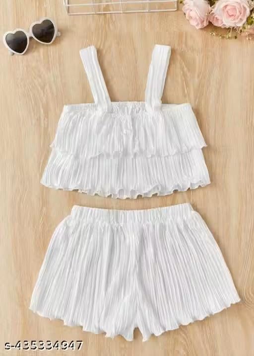 Image of SUMMER AND ALL SEASONS DRESSES COTTON BLEND | |||E,Girl White Dress