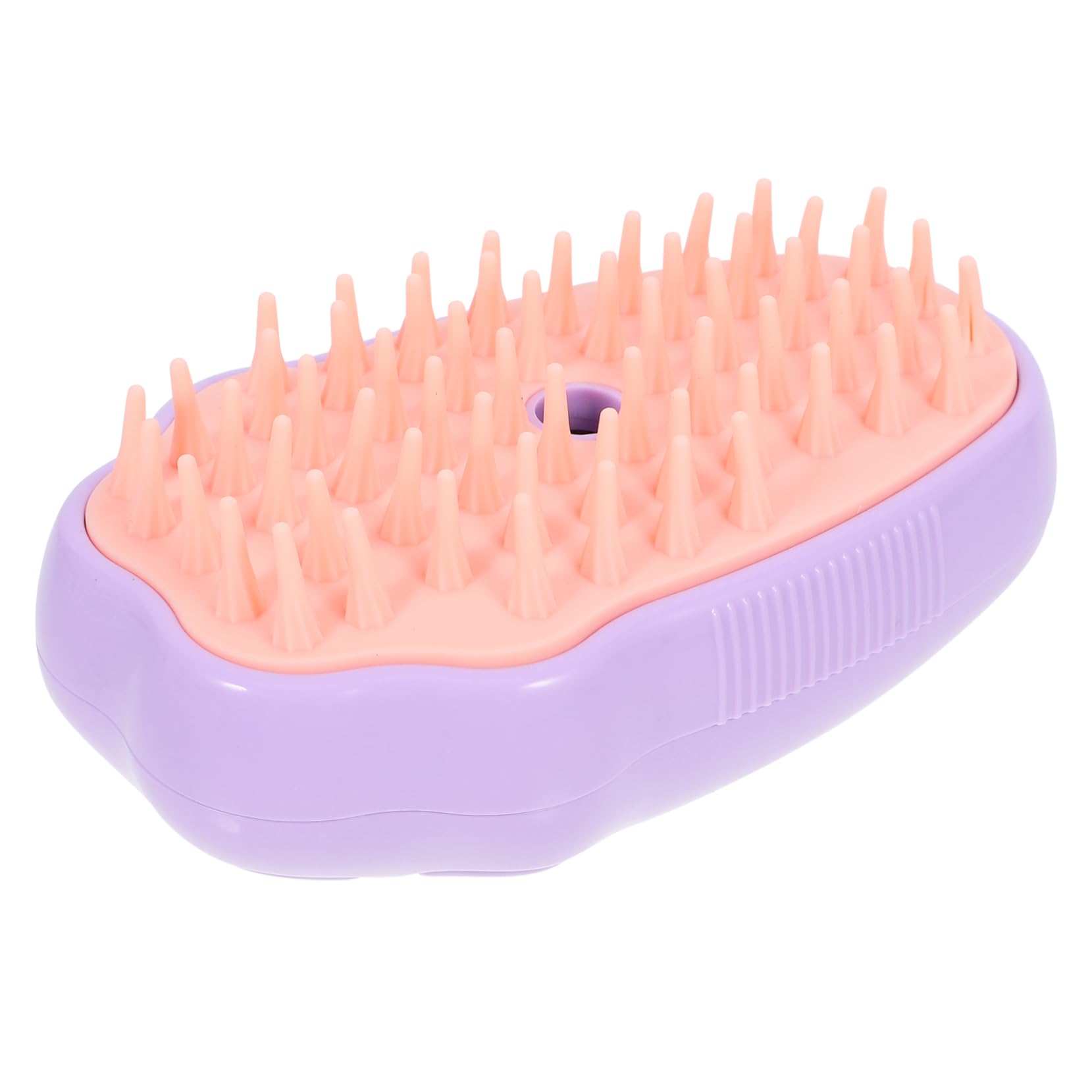 Sosoport 4piezas Cepillo De Vapor Autolimpiante Para Masaje y Eliminación De Pelo Cepillo Para Gatos y Diseño Ergonómico