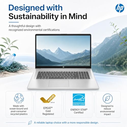 HP Laptop 17.3" Full HD Ryzen 5 7430U 16GB RAM 1TB SSD miniatura 7