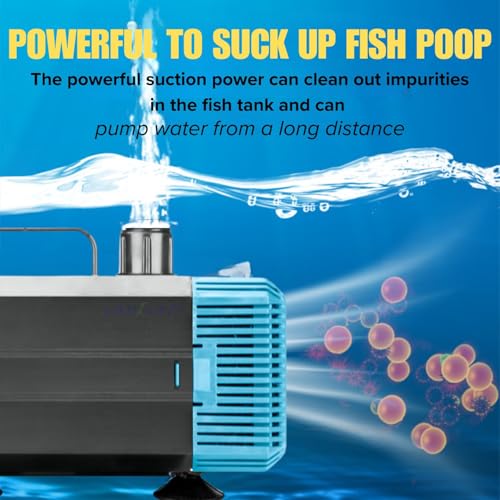 Image of SOBO WP Series (WP-2200| Power : 35W | Output : 2000L /H | H.max : 2M) Aquarium Energy Saving Low Noise Submersible Water Pump for Aquarium Fish Tank, Hydroponics, Water Fountain and Koi Pond