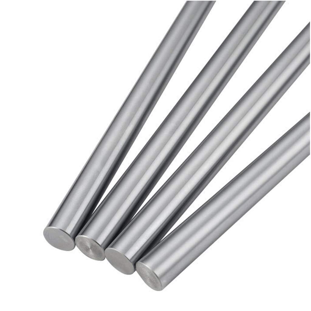 XTYPE 2 guías lineales L 100 200 300 400 800 mm cromado chapado en varilla lineal eje redondo, adecuado para CNC, impresión 3D, accesorios de máquina de grabado (color: 12 mm, tamaño: 800 mm)