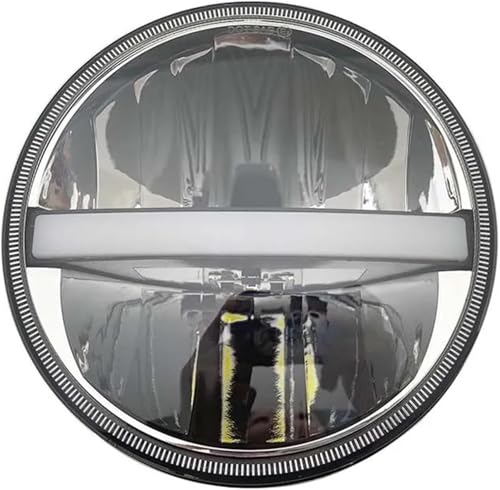 Phare avant de moto avec feu DRL puissant pour Kawasaki Vulcan