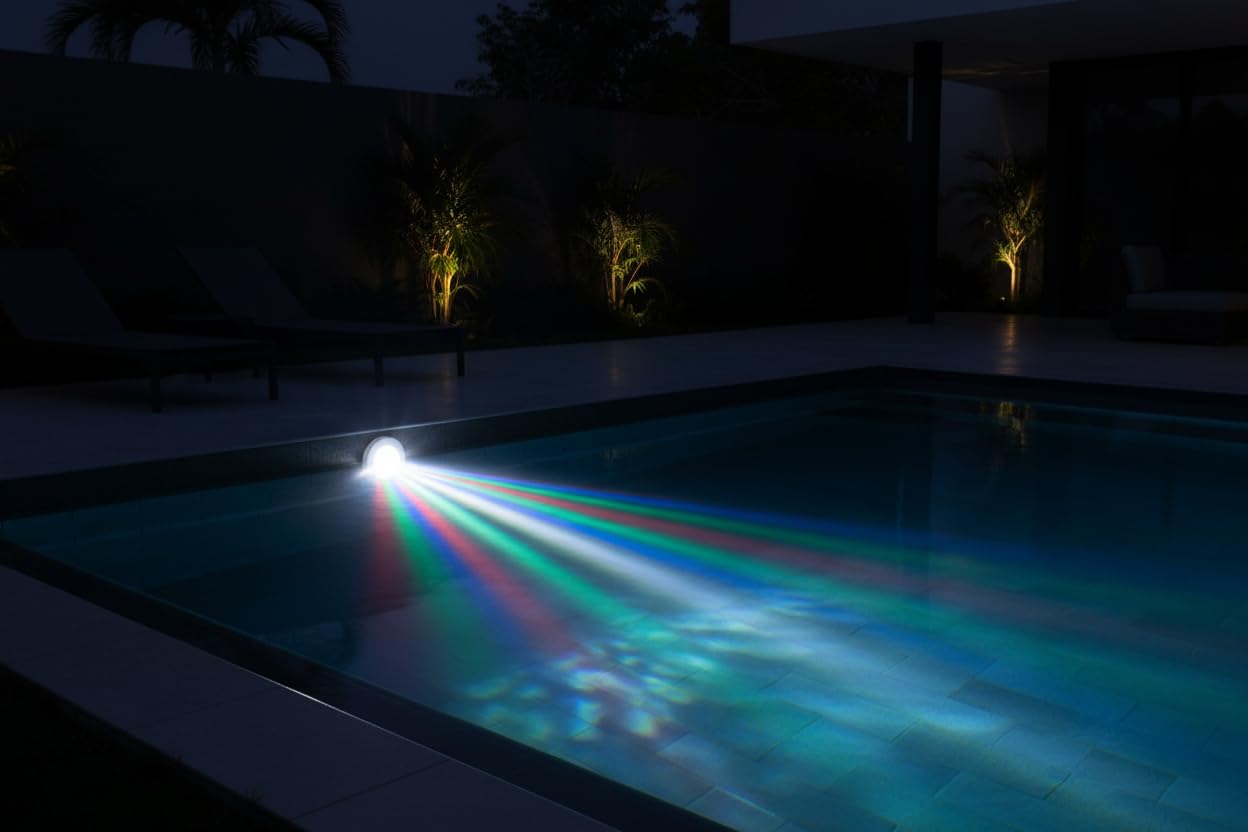 Spot pour piscine UBBINK - RGB avec télécommande