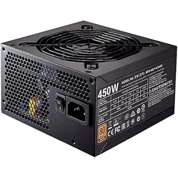 FONTE COOLER MASTER MWE V2 450W 80 PLUS BRONZE - MPE-4501-ACAAB-WO - COOLER MASTER