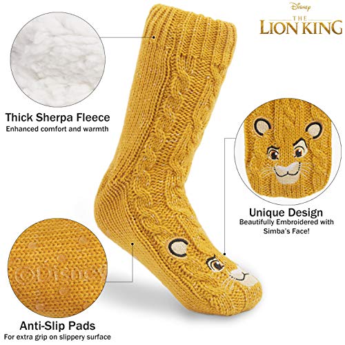 Disney Fluffy Socks for Women and Teenagers Soft Warm Slipper Socks Non Slip One Size Lounge Wear Gifts for Women4
