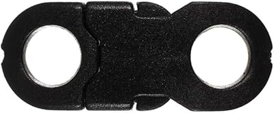 Paracord Planet Breakaway Side Release Buckles - 5 mm Diameter (Black, 10-Pack)