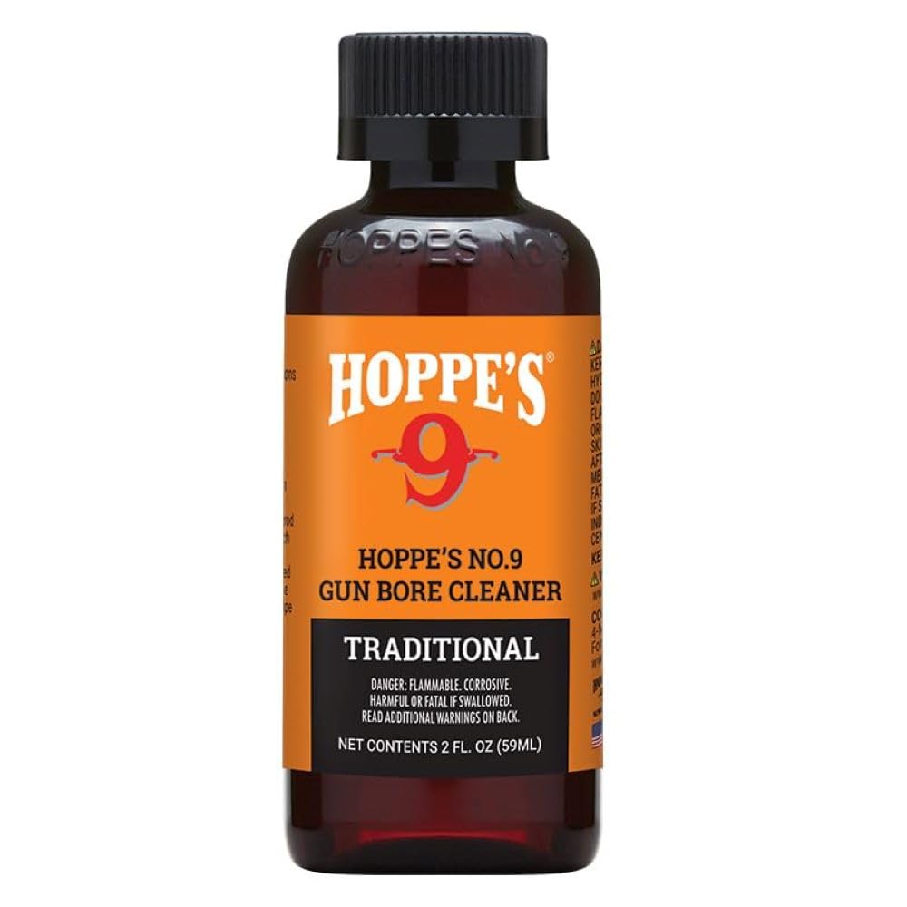 Hoppes 2 oz Hoppe's No 9 Gun Bore Cleaner,Bottle