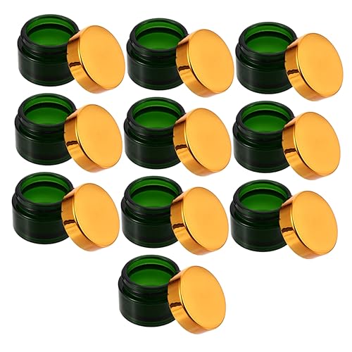 CALLARON 10Piezas Botella De Crema Práctica Recarga Para Lociones y Cosméticos Unidades Almacenamiento Duradero y Reutilizable Para Cuidado Personal