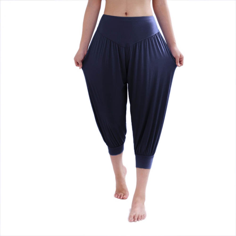 Terecey Yogabroek voor dames, lange vrijetijdsbroek, modal