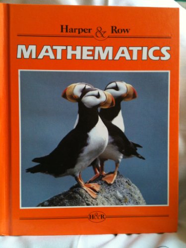 Harper & Row Mathematics 006545006X Book Cover