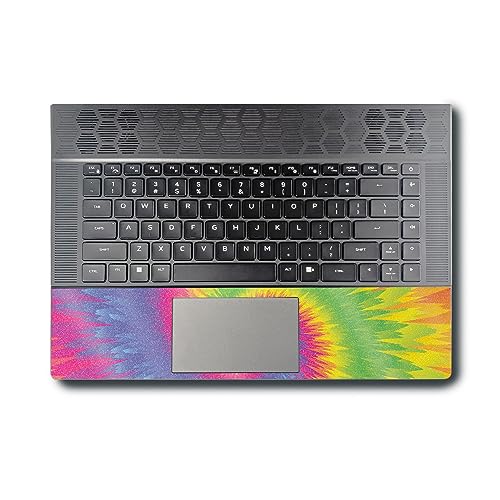 Image of MightySkins Glossy Glitter Skin Compatible With Alienware X16 R1 (2023) Full Wrap Kit - Vibrant Tie Dye | Protective Durable High-Gloss Glitter Finish | Easy To Apply & Change Styles | Made in the USA