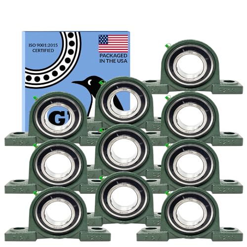 PGN UCP213-40 (10 Pack) Pillow Block Bearing - 2 1/2" Bore Self-Aligning