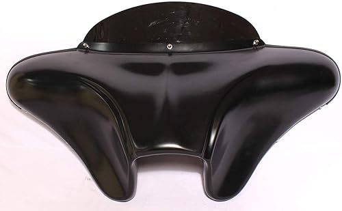 Miniatura 3 de FL-5 LOTE+BATF10-CODE39+MECA MAU ABS DOBLE DIN BATWING CARENADO PARABRISAS para Harley Sportster 883 XLH XL 2000-2009