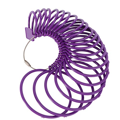 Happyyami Bracelet Measuring Ring Portable Jewelry Measuring Lap Tool for Accurate Bangle Size Measurement at Home and Professional Use 2.84In Diameter