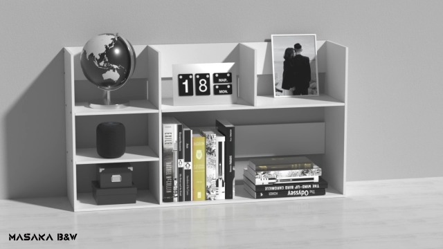 Amazon.com: MASAKA B&W - Kawaii Storage Desktop Organizer for Your