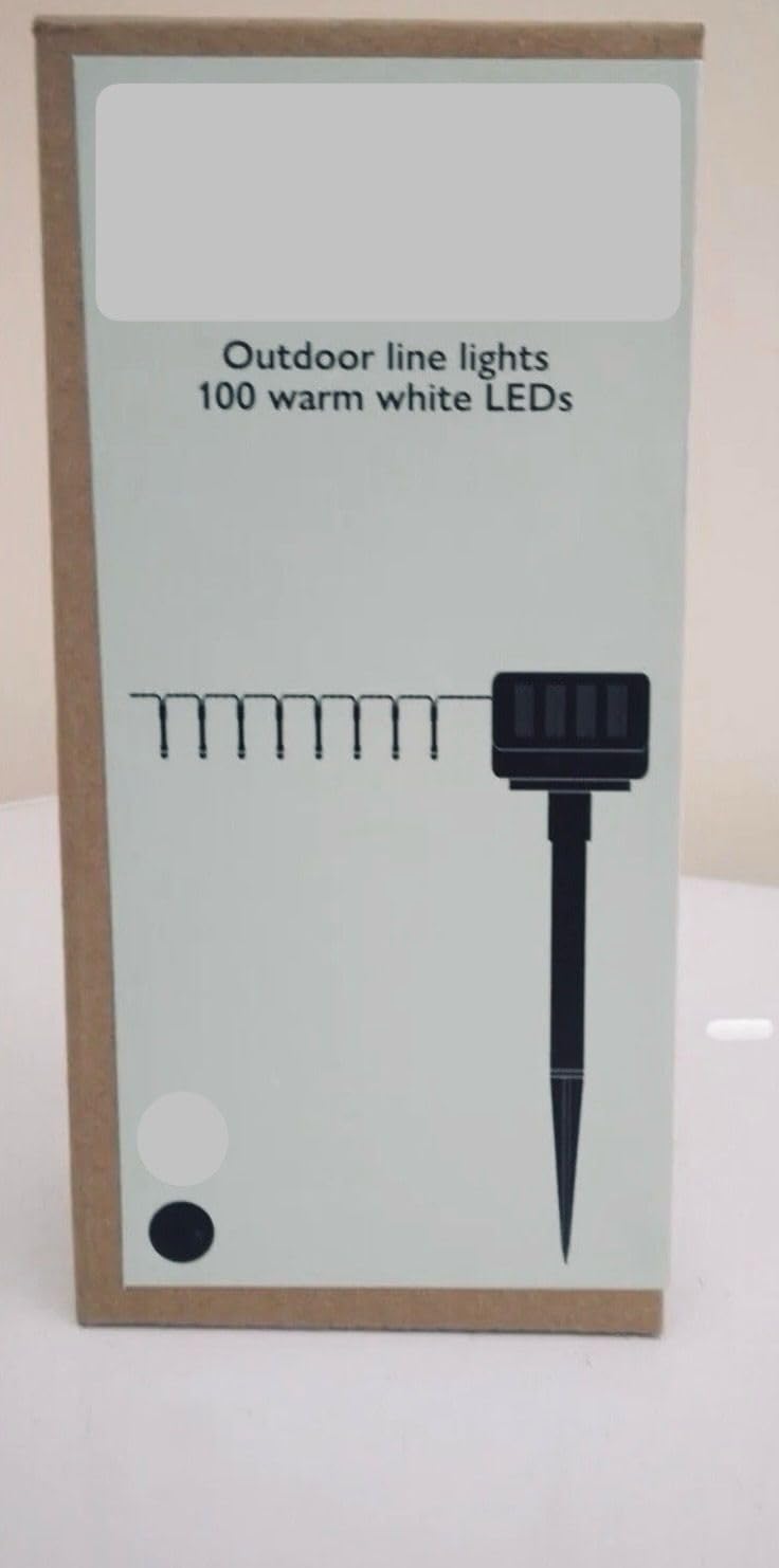 Outdoor line Lights - 100 Warm White LED's - Image 2