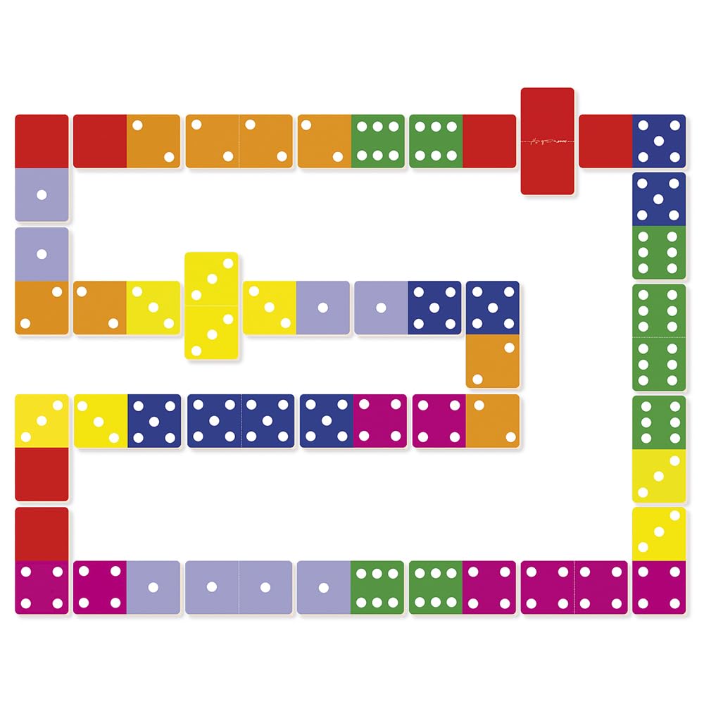 Janod - Jungle Dominoes Game - Childrens Board Game - FSC - Ages 3 and up - J02771